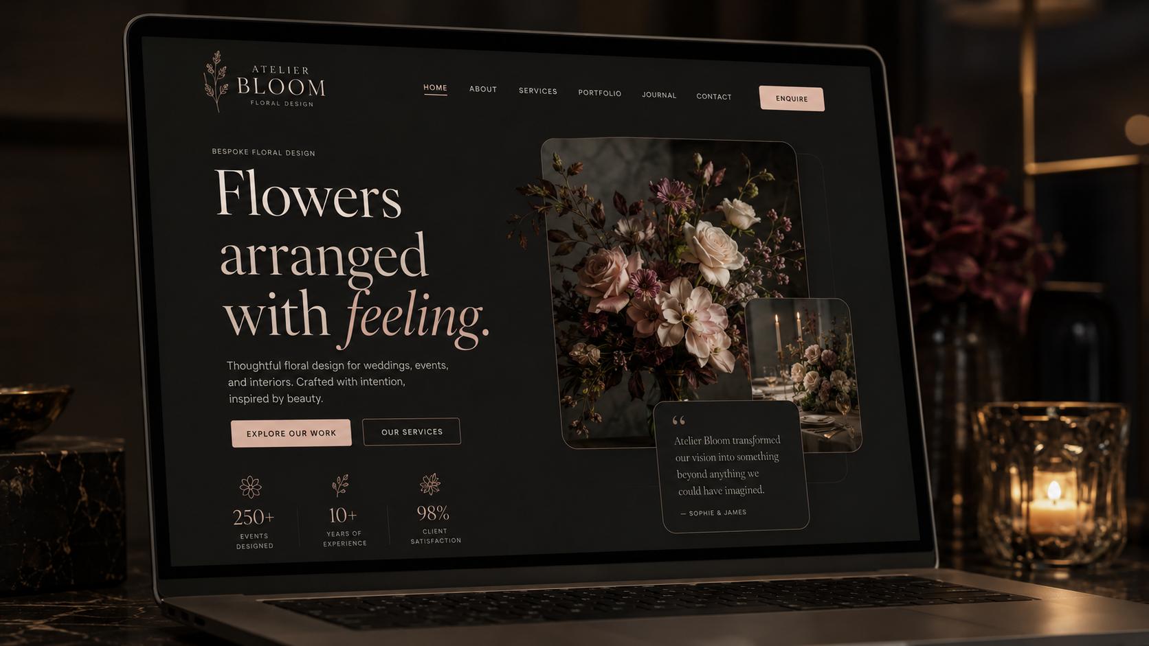 Atelier Bloom website